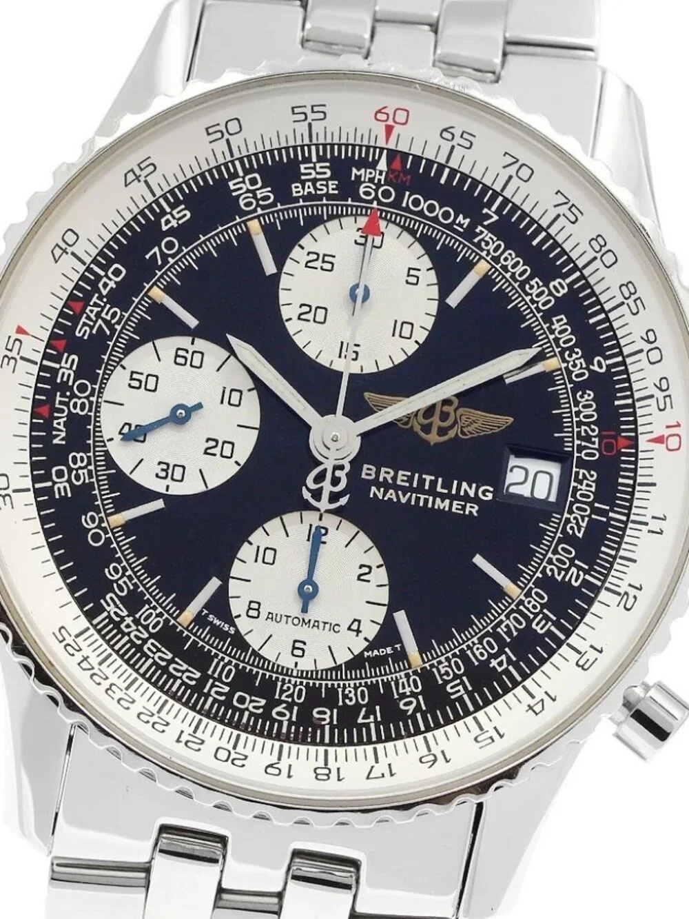 BREITLING Old Navitimer A13022 Date Chronograph Automatic Men's Watch_972453